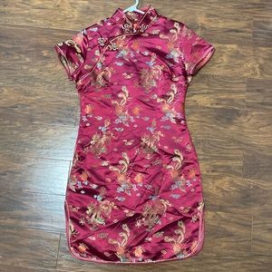 Lian Lin Fitted Mini Dress